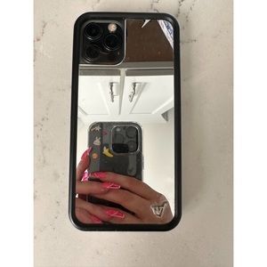 wildflower mirrored case for iphone 12/12 pro